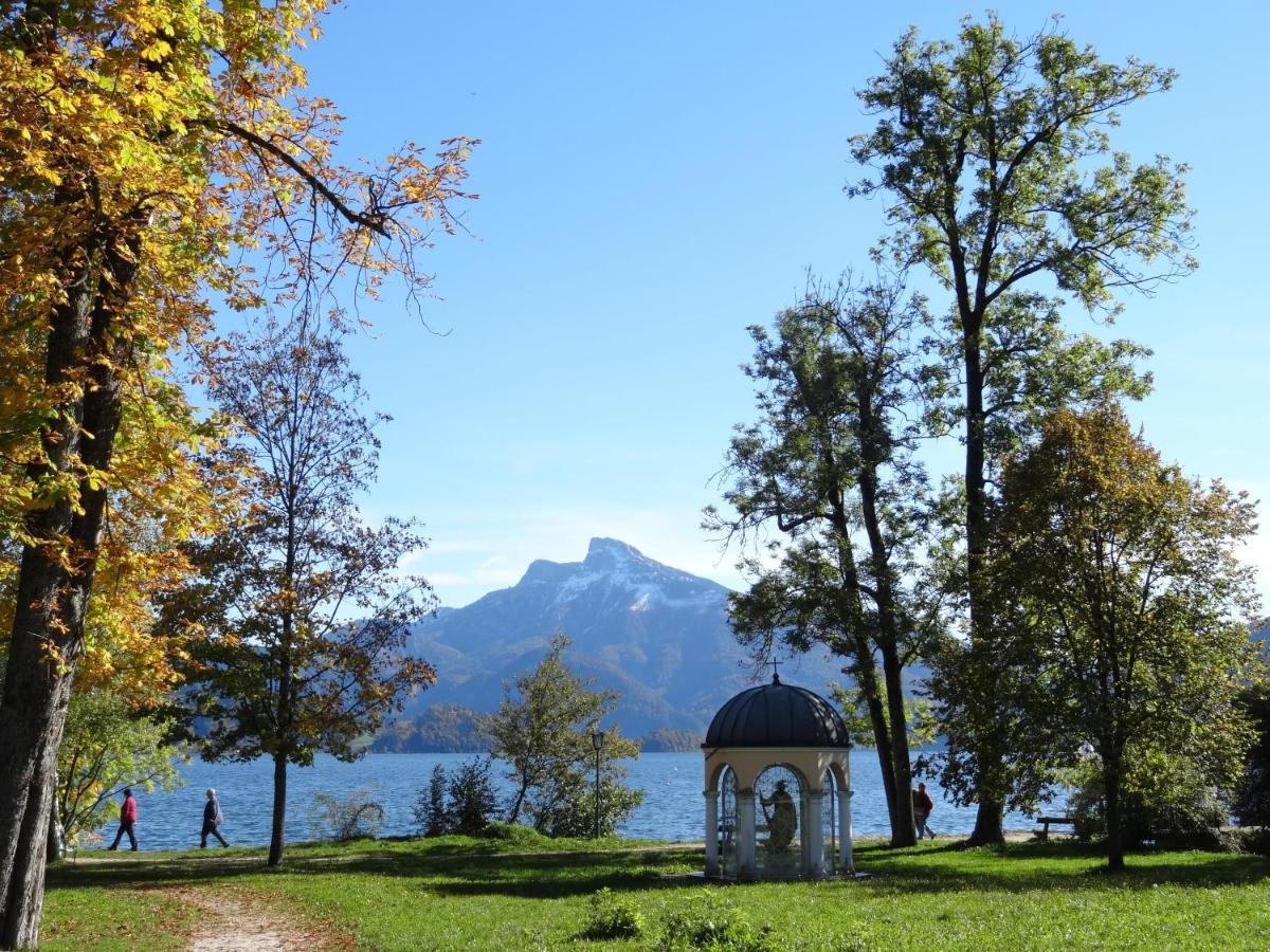 Ferienwohnung Alpenseepark Mondsee Exterior foto